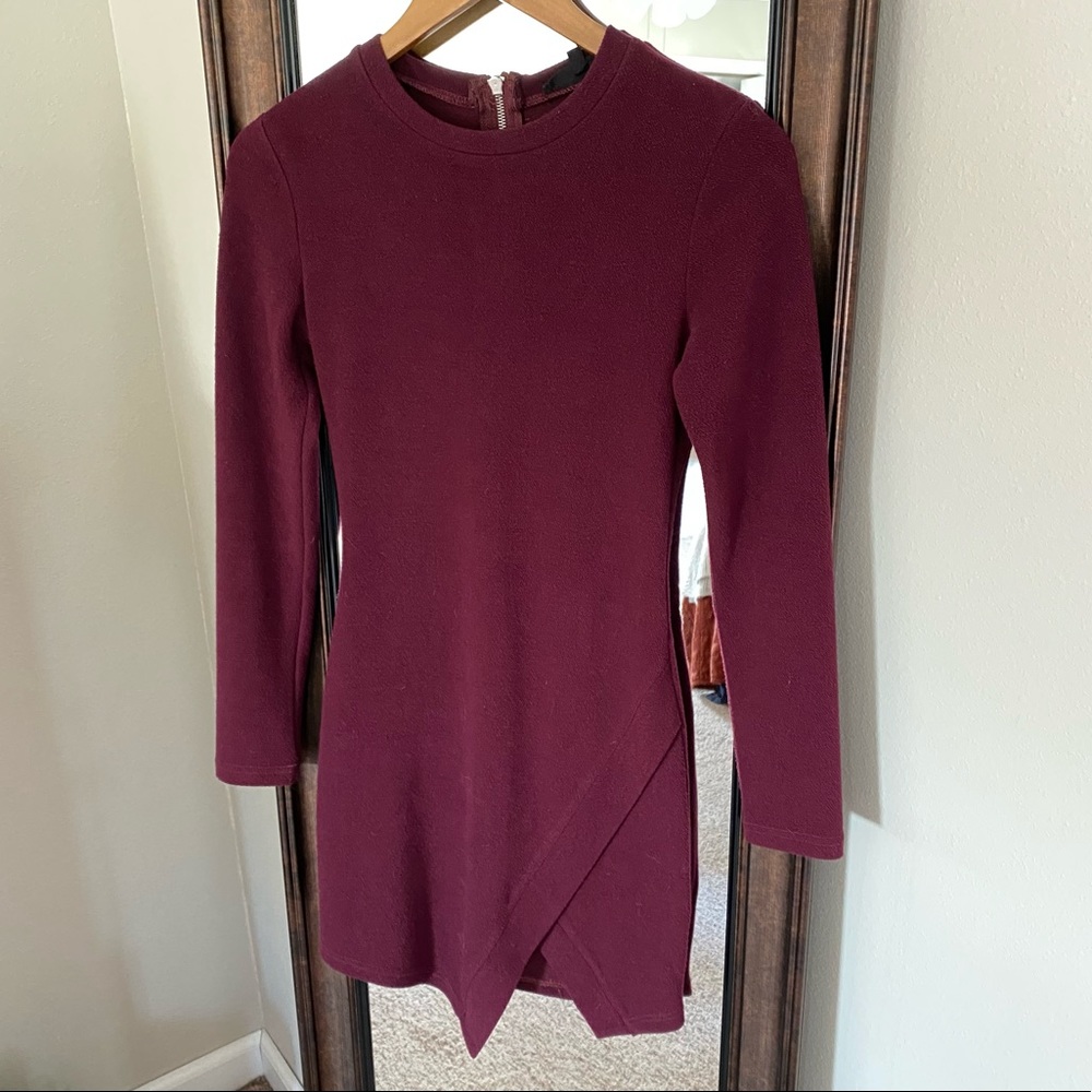 Boutique Ribbed Knit Bodycon Dress